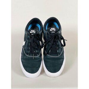 Nike SB Charge Canvas Skateboard ShoesBlack White Women’s Size 9.5